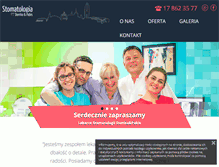 Tablet Screenshot of dentysta-rzeszow.pl